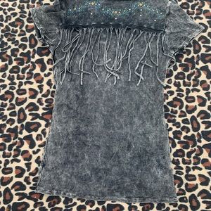 Party fringe top